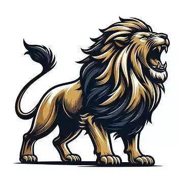 Majestic  Lion The King of Creatures illustrator  3D model