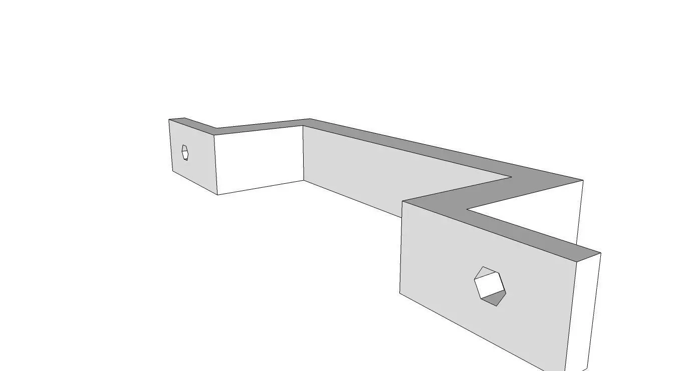 Handle for boxes cabinet Free 3D model