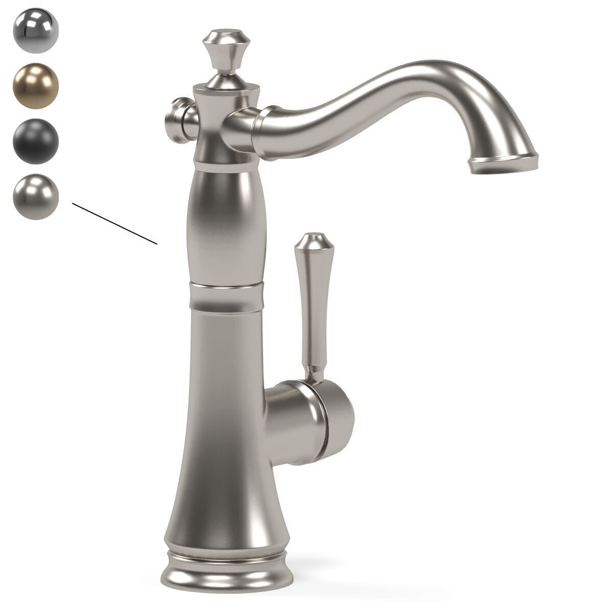 DELTA kitchen faucets 3D model_3
