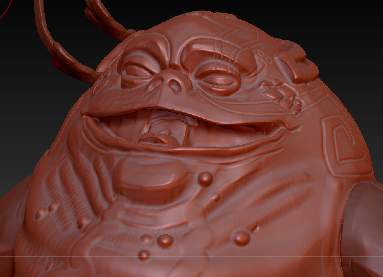 Clone Wars Ziro the Hutt 3D print model_6