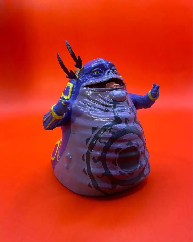 Clone Wars Ziro the Hutt 3D print model_0