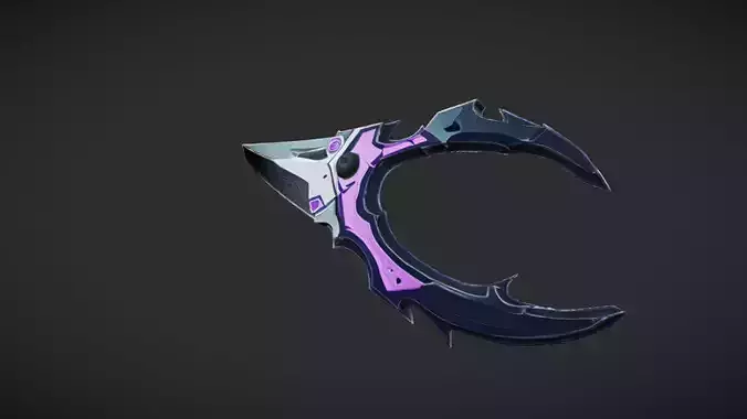 futuristic dagger weapon