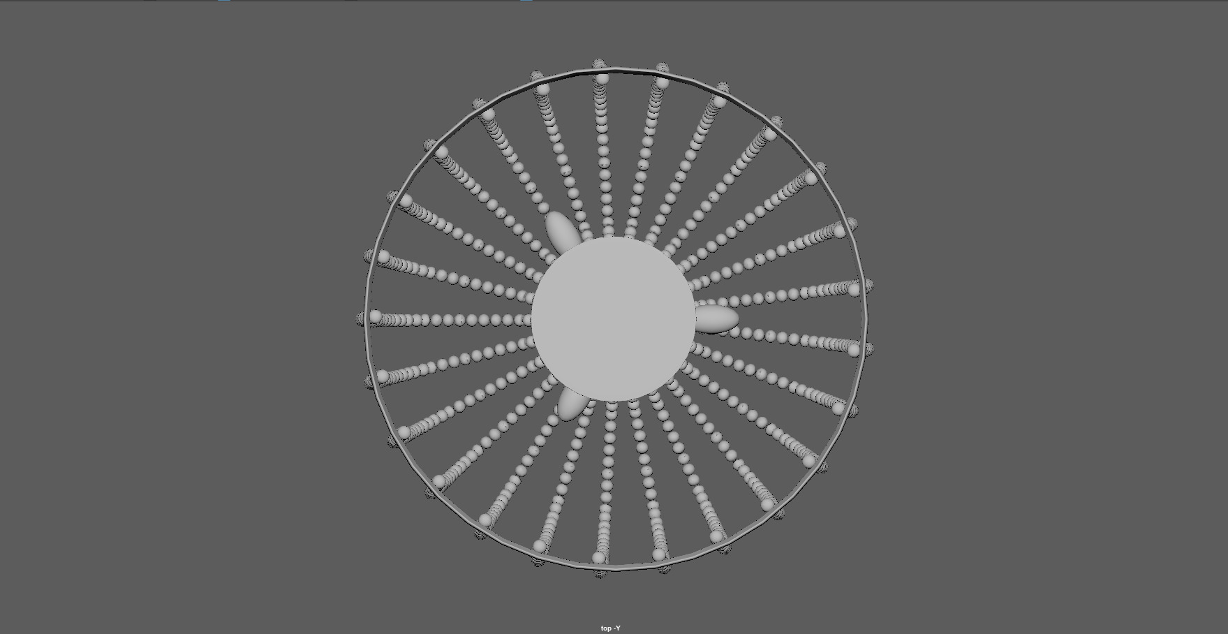 Modern Beaded Chandelier 3D Model Low-poly 3D model_11