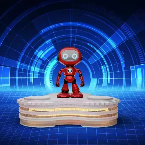 Rigged Robot Character