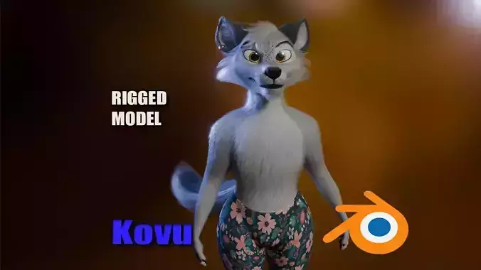 Kovu Anthro Wolf