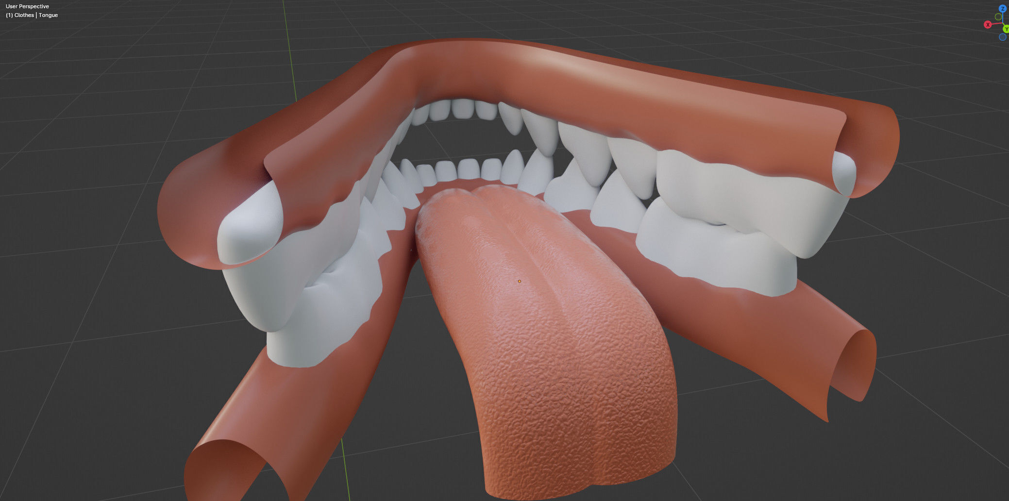 Kovu Anthro Wolf Low-poly 3D model_70