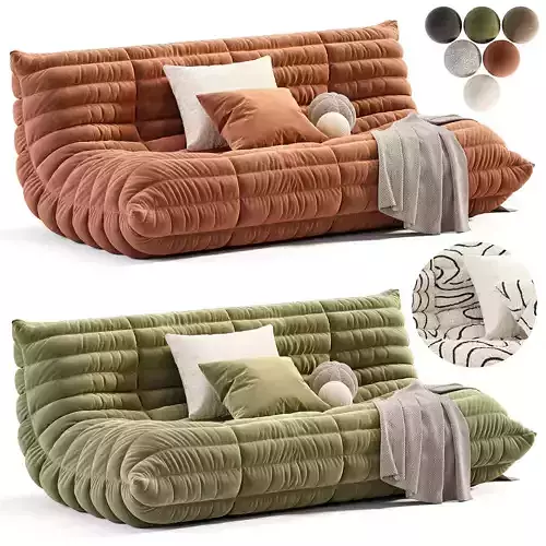 Togo Loveseat By Ligne Roset