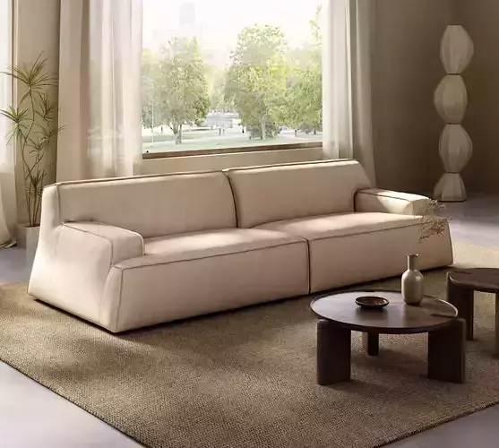 Industrial Living Interior scene