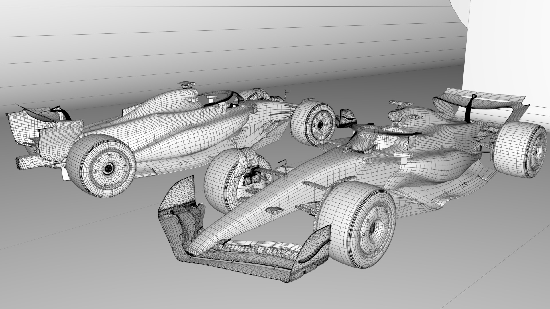 F1 McLaren MCL39 2025 Low-poly 3D model_1
