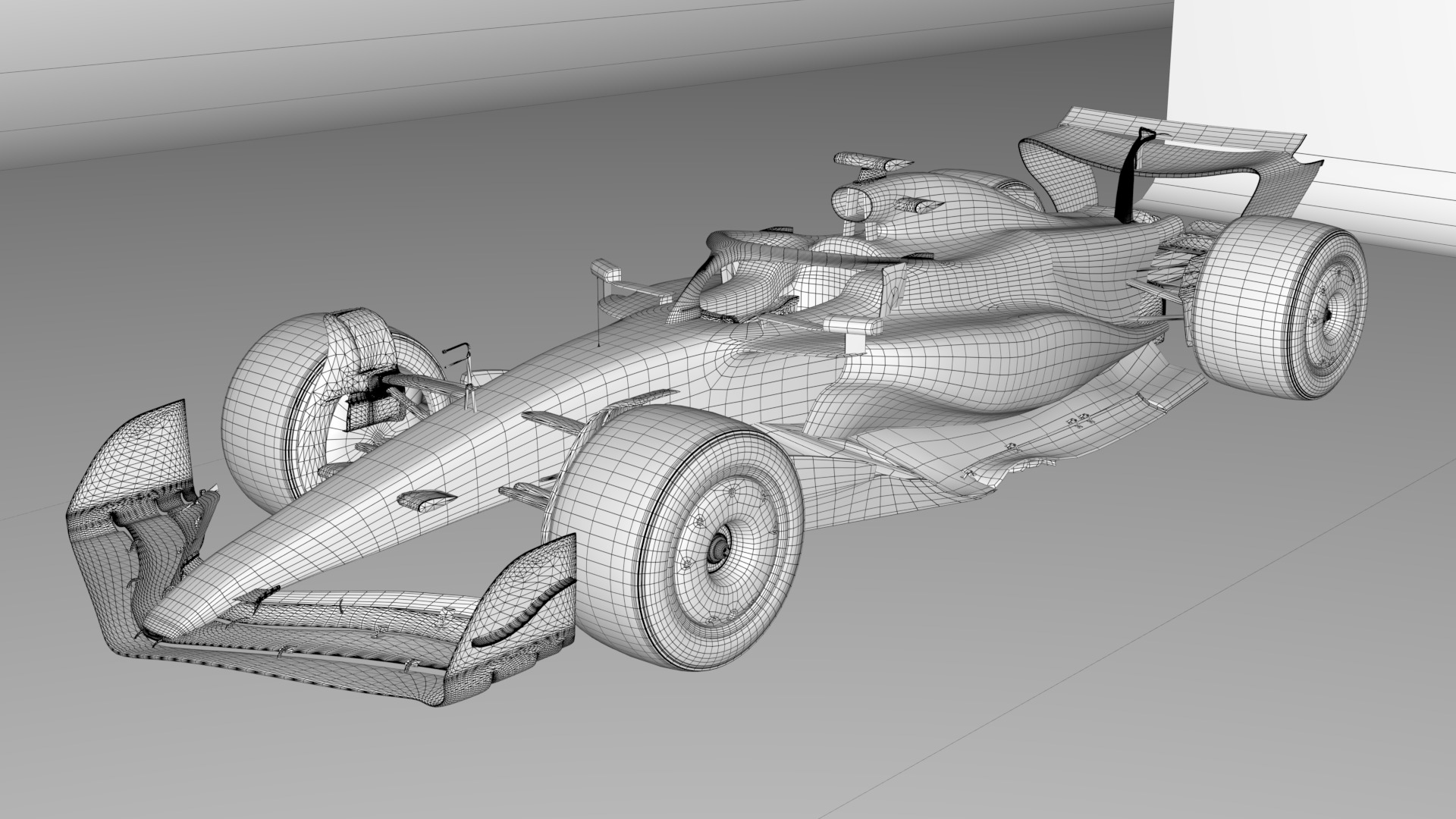 F1 McLaren MCL39 2025 Low-poly 3D model_3