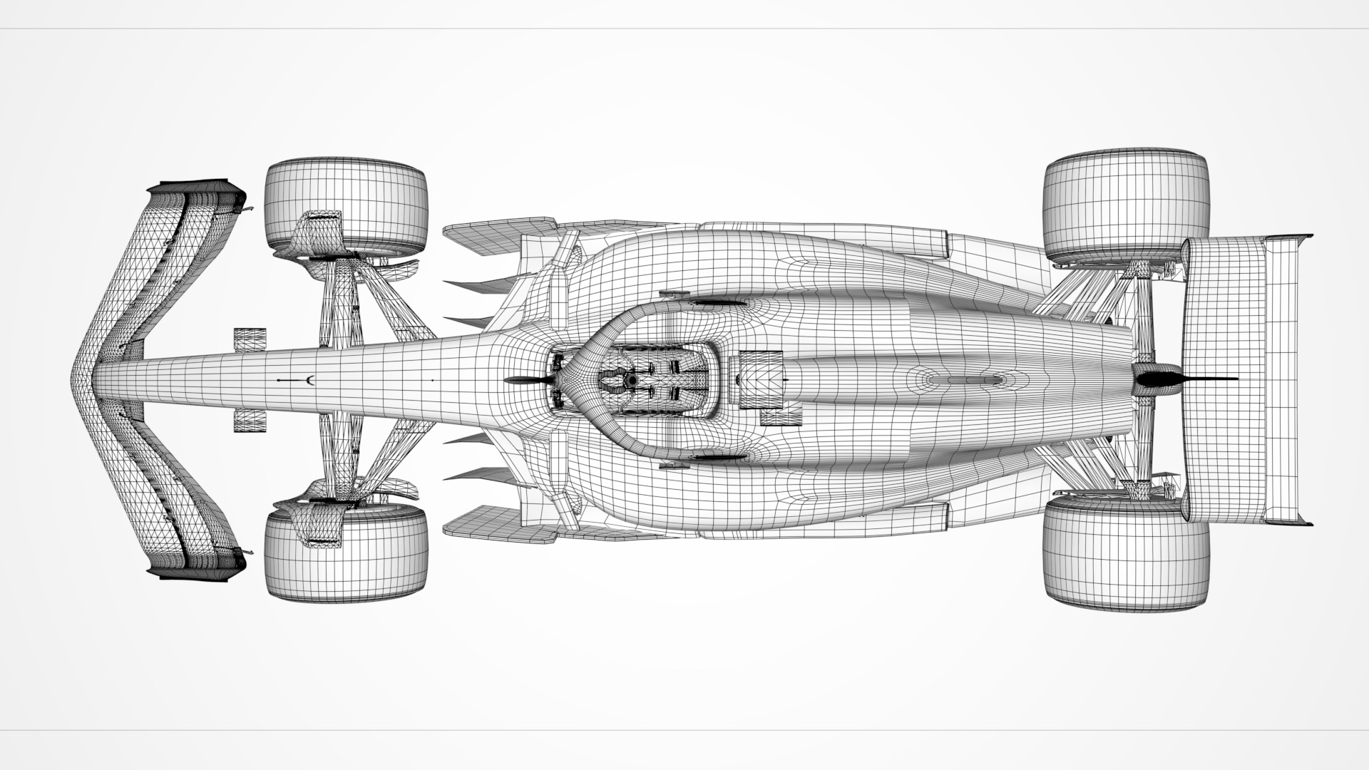 F1 McLaren MCL39 2025 Low-poly 3D model_9