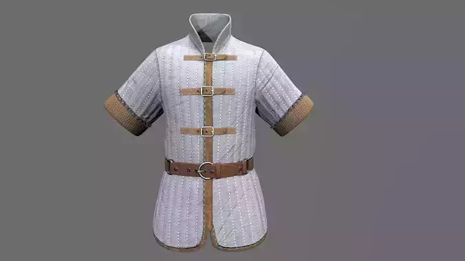 character cloth Low-poly 3D model