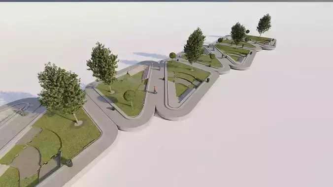 public park-Private Park Landscape