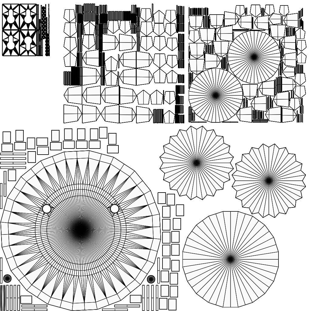 Delray Mirror Art 3D model_6