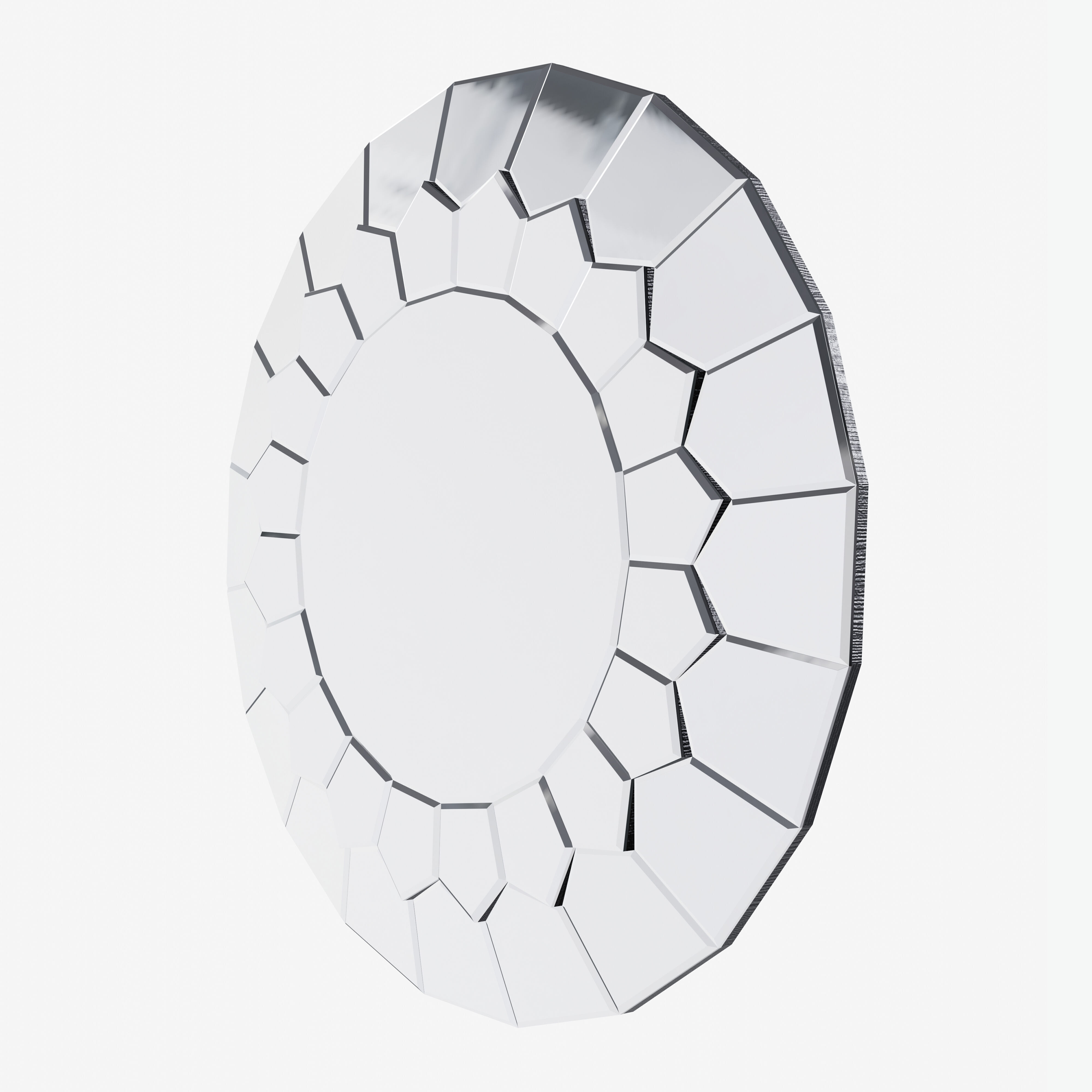 Delray Mirror Art 3D model_1