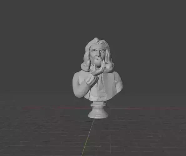 Isaac Newton 3D print model