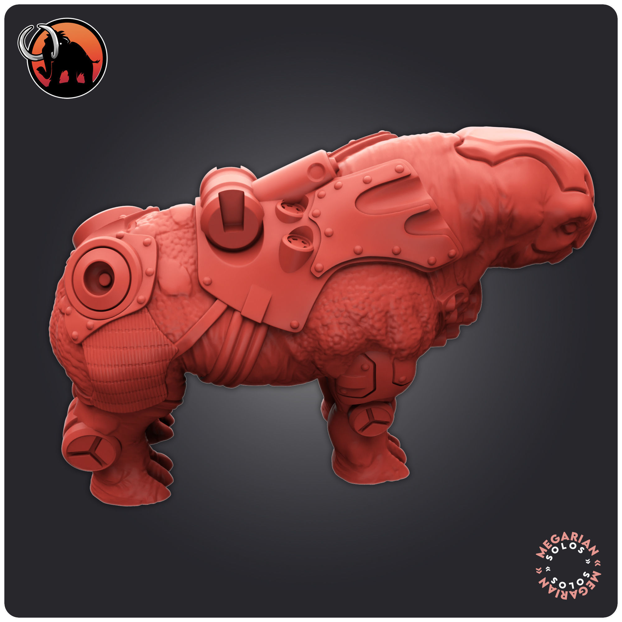 Megarian Free 3D print model_3
