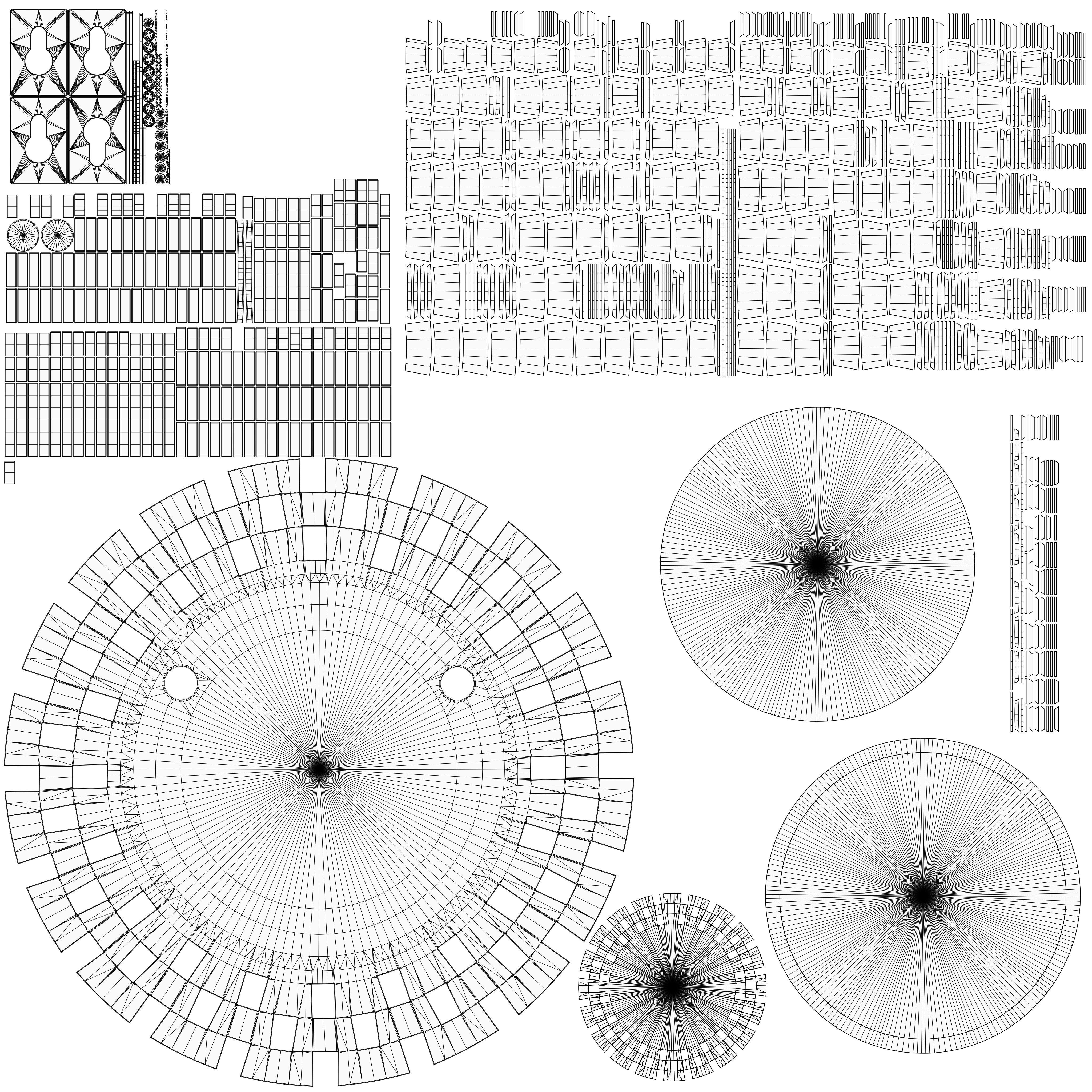 Sunset Mirror Art 3D model_6