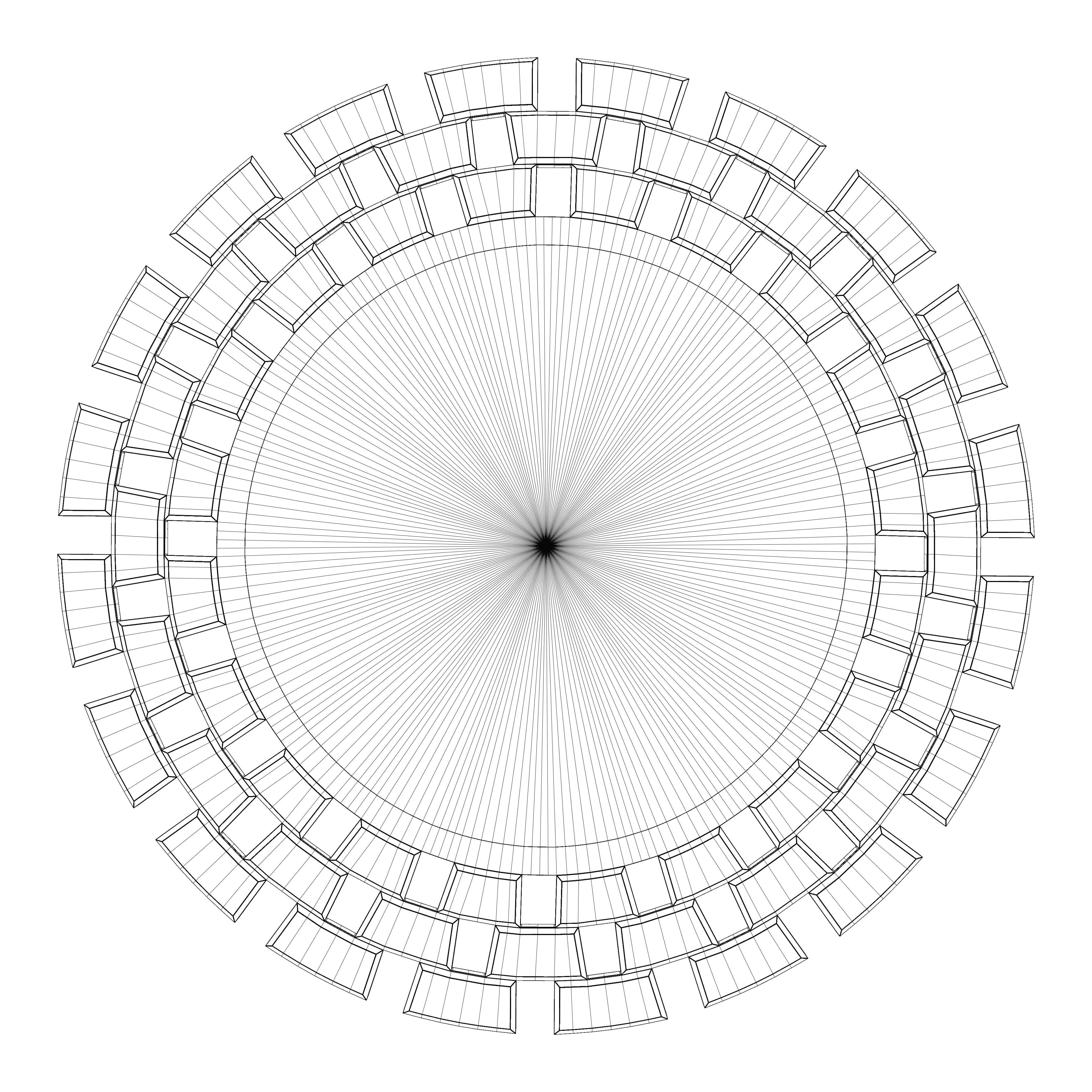 Sunset Mirror Art 3D model_7