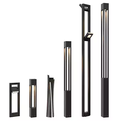 Modern Street Lights set