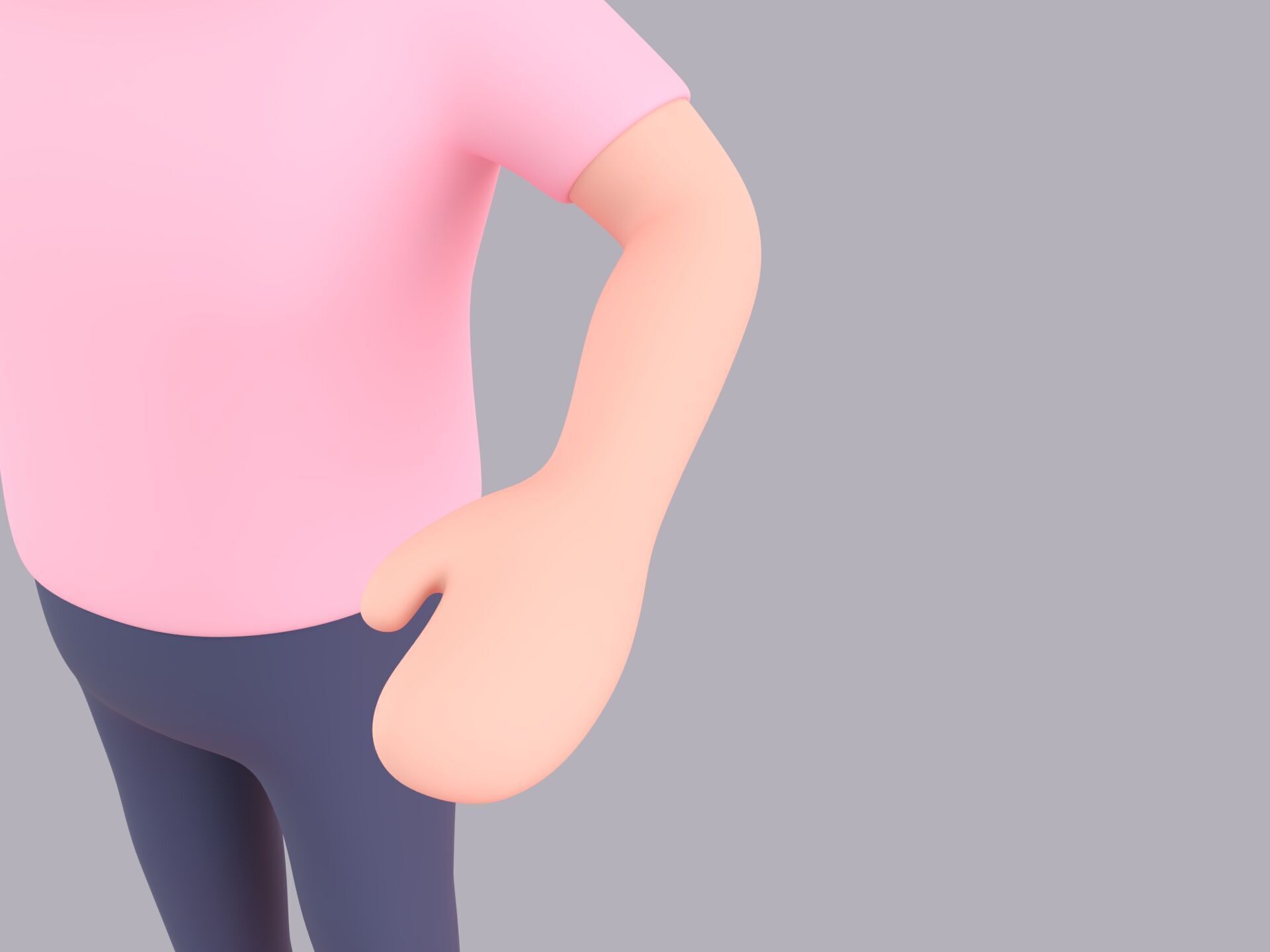  Cartoon Male Character Rigged 004 3D model_6