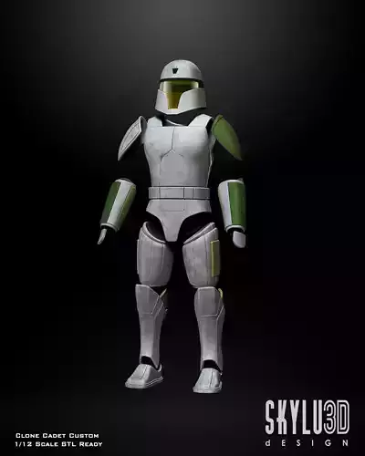 Clone Cadet One12 Scale Armor Custom Files