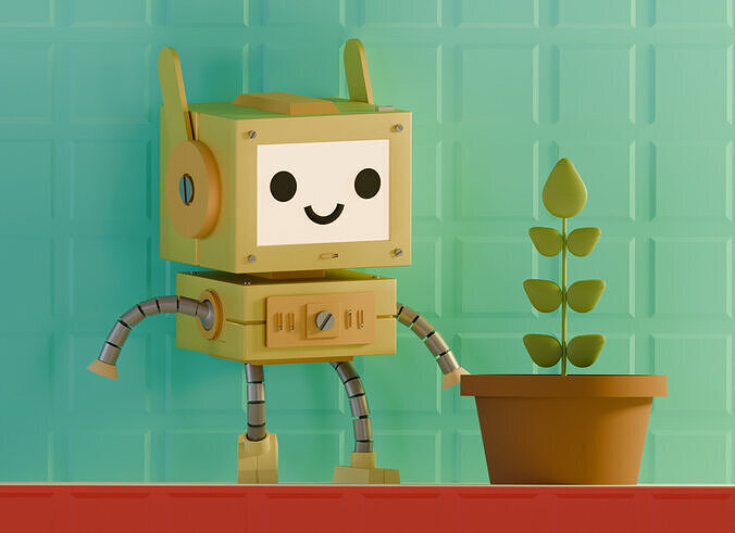 robot Free 3D model