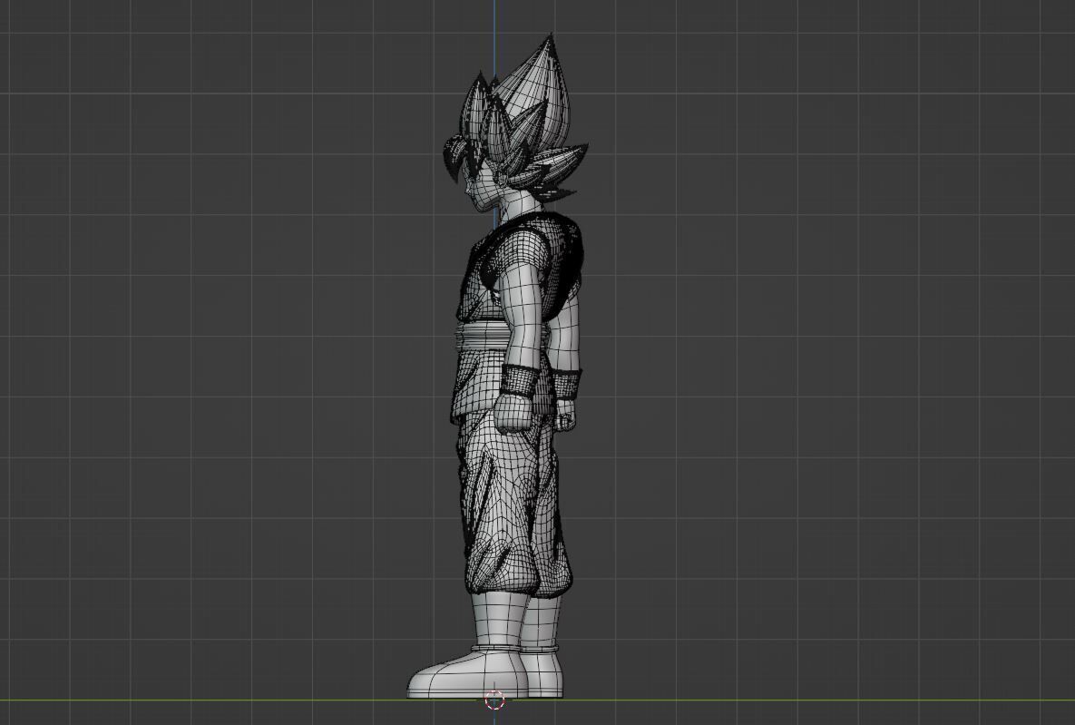 Goku Super Saiyan - Dragonball Daima 3D model_12