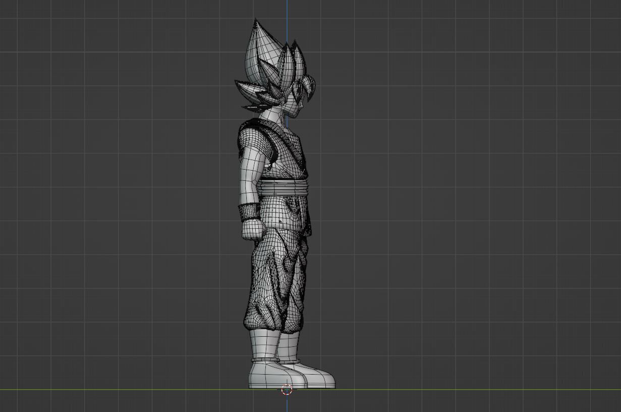 Goku Super Saiyan - Dragonball Daima 3D model_14