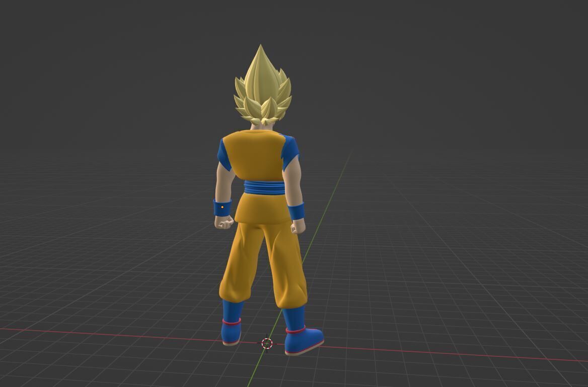 Goku Super Saiyan - Dragonball Daima 3D model_8