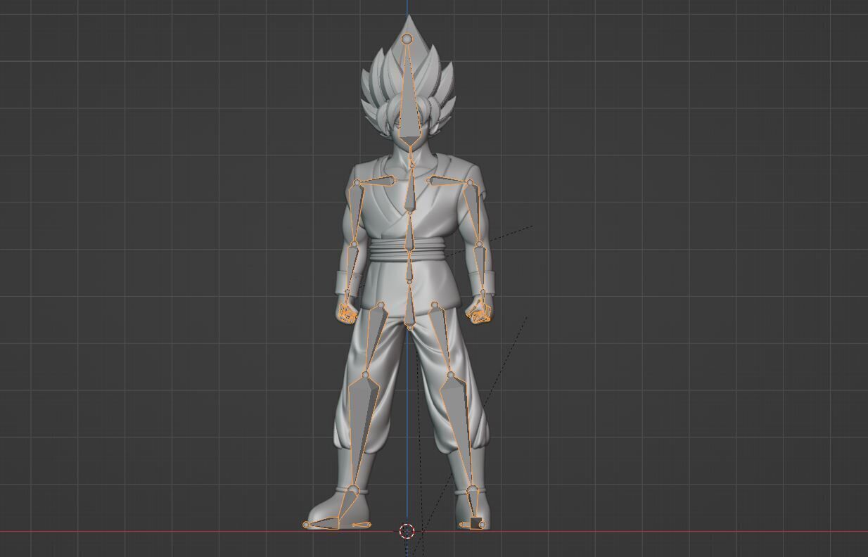 Goku Super Saiyan - Dragonball Daima 3D model_15