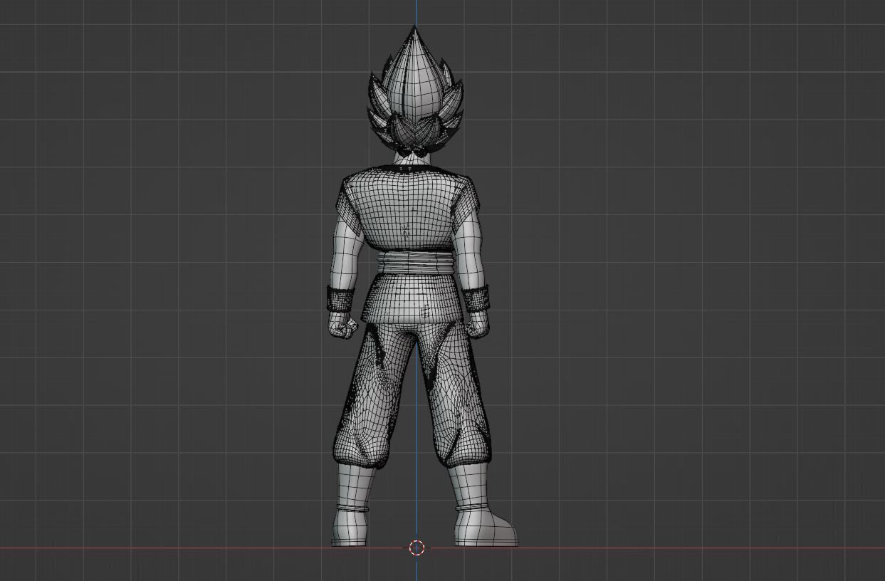 Goku Super Saiyan - Dragonball Daima 3D model_13