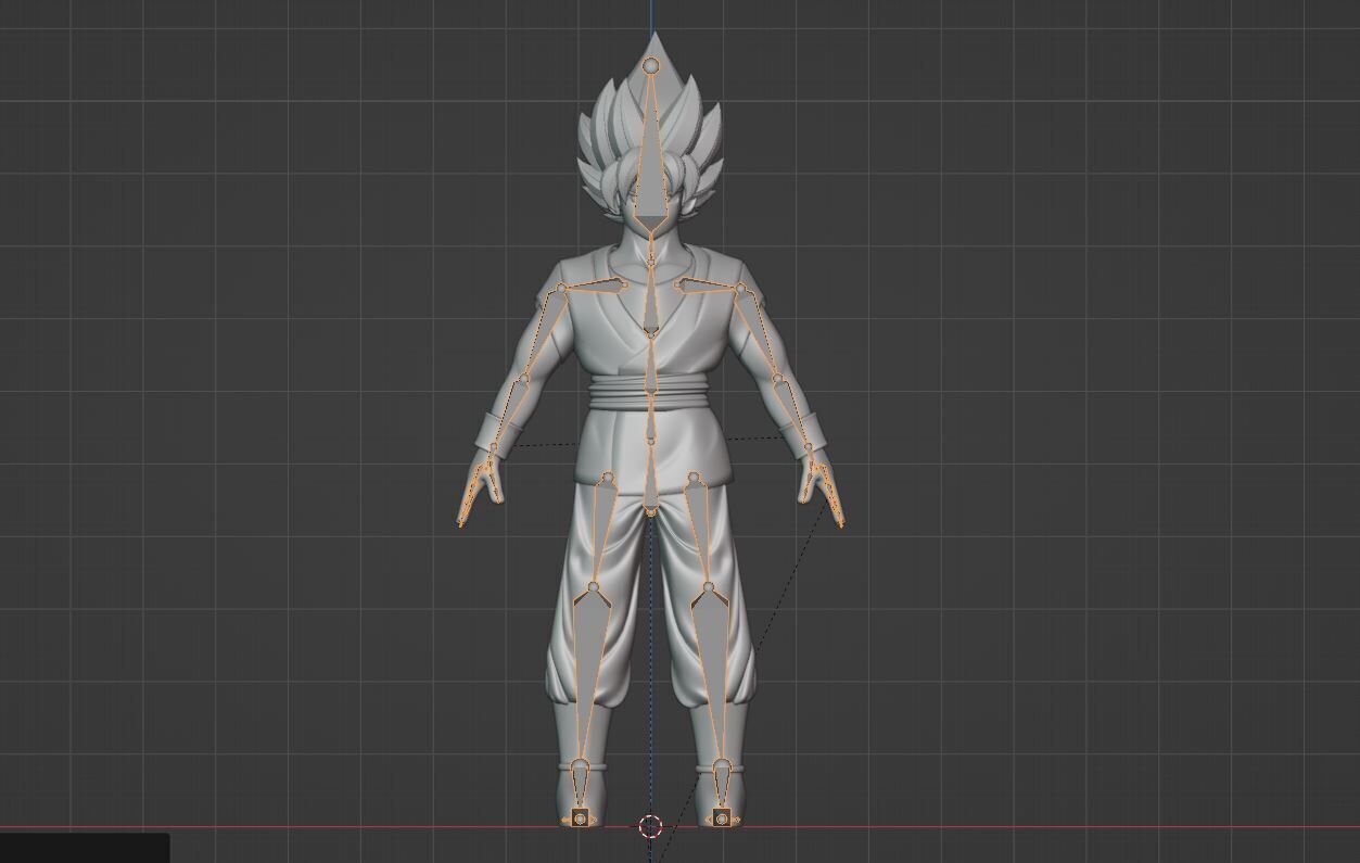 Goku Super Saiyan - Dragonball Daima 3D model_16