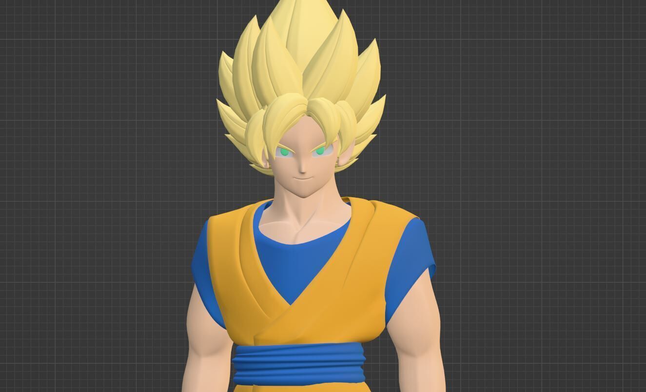 Goku Super Saiyan - Dragonball Daima 3D model_10