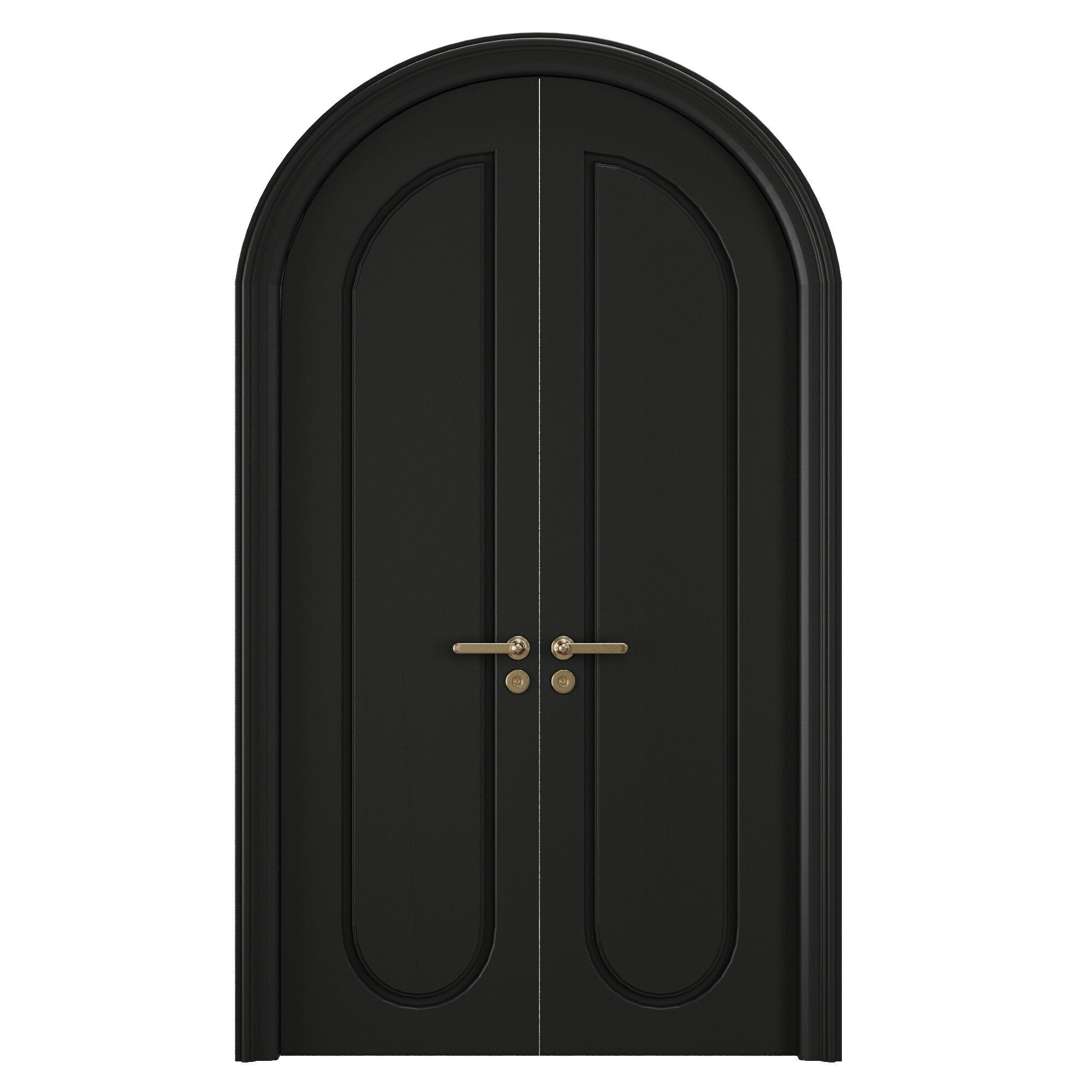 Entrance door set100 3D model_1