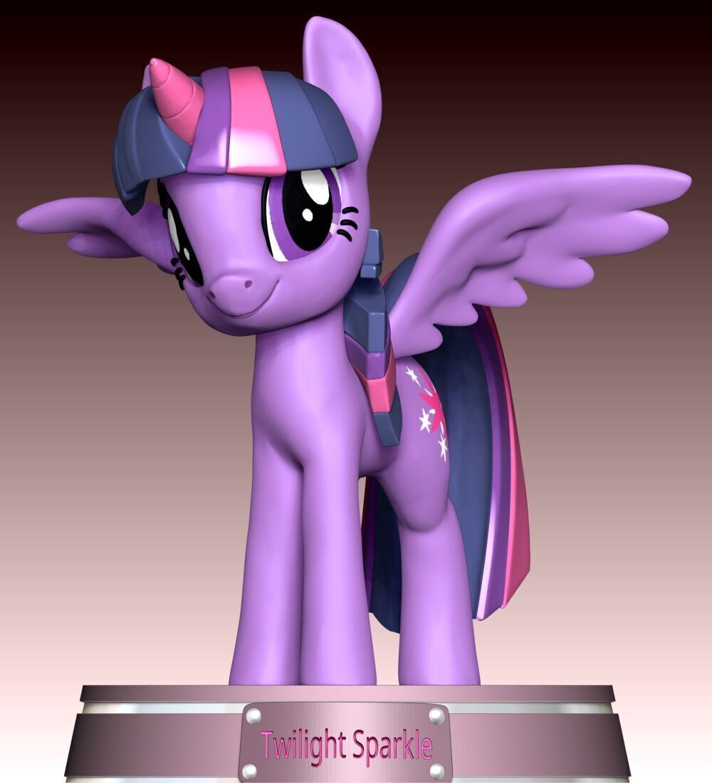 Twilight Sparkle - My Little Pony 3D print model_1