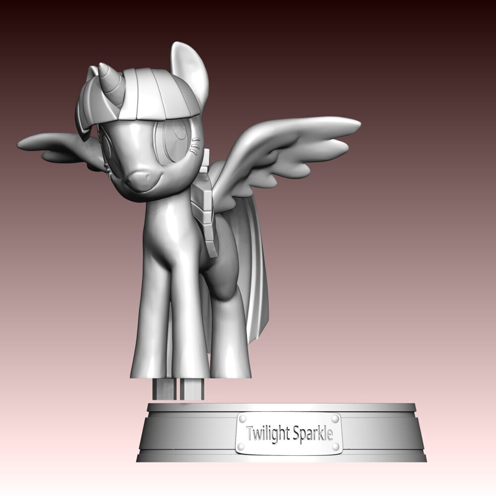 Twilight Sparkle - My Little Pony 3D print model_4