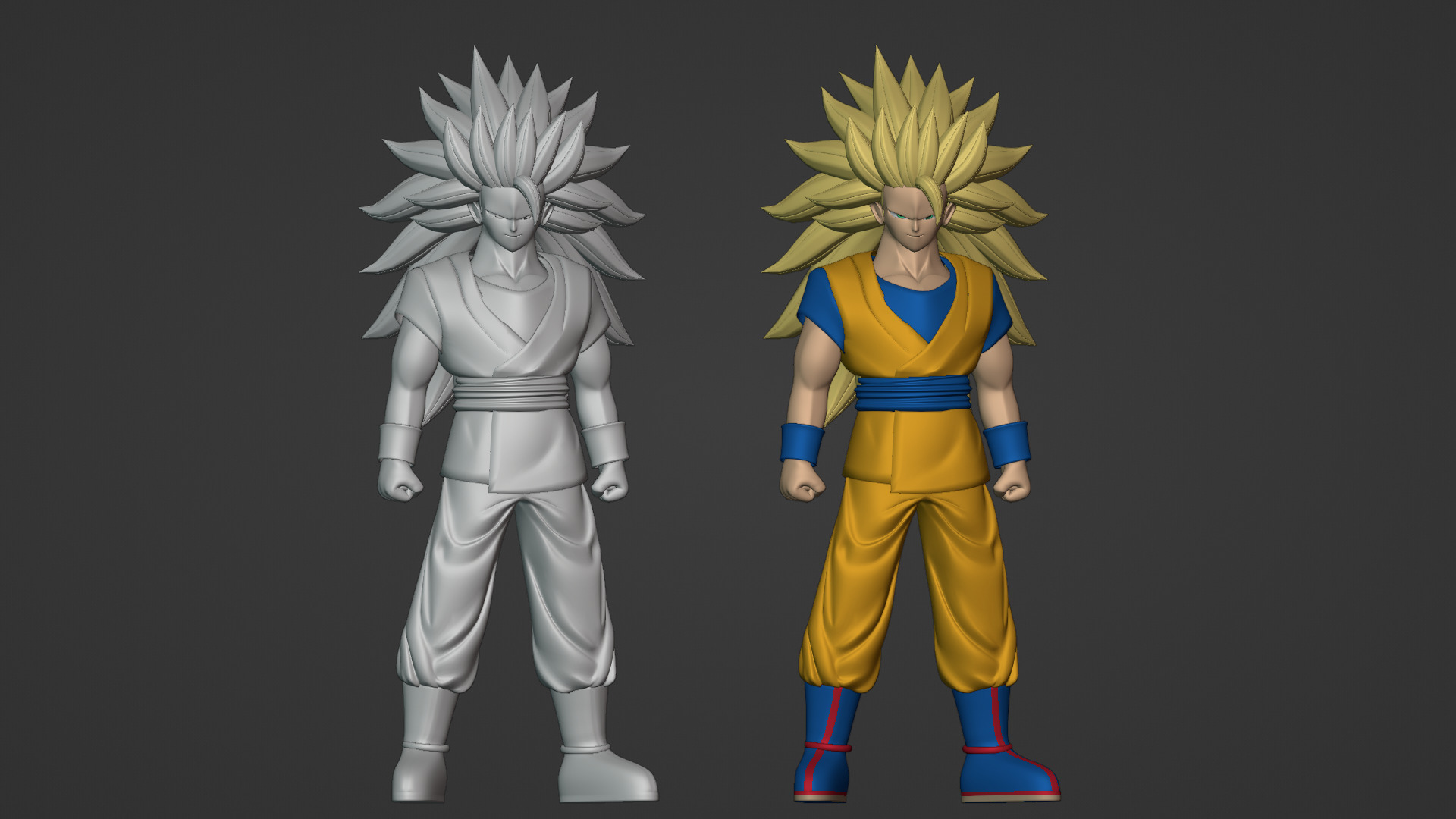 Goku Super Saiyan 3 - Dragonball Daima 3D model_22