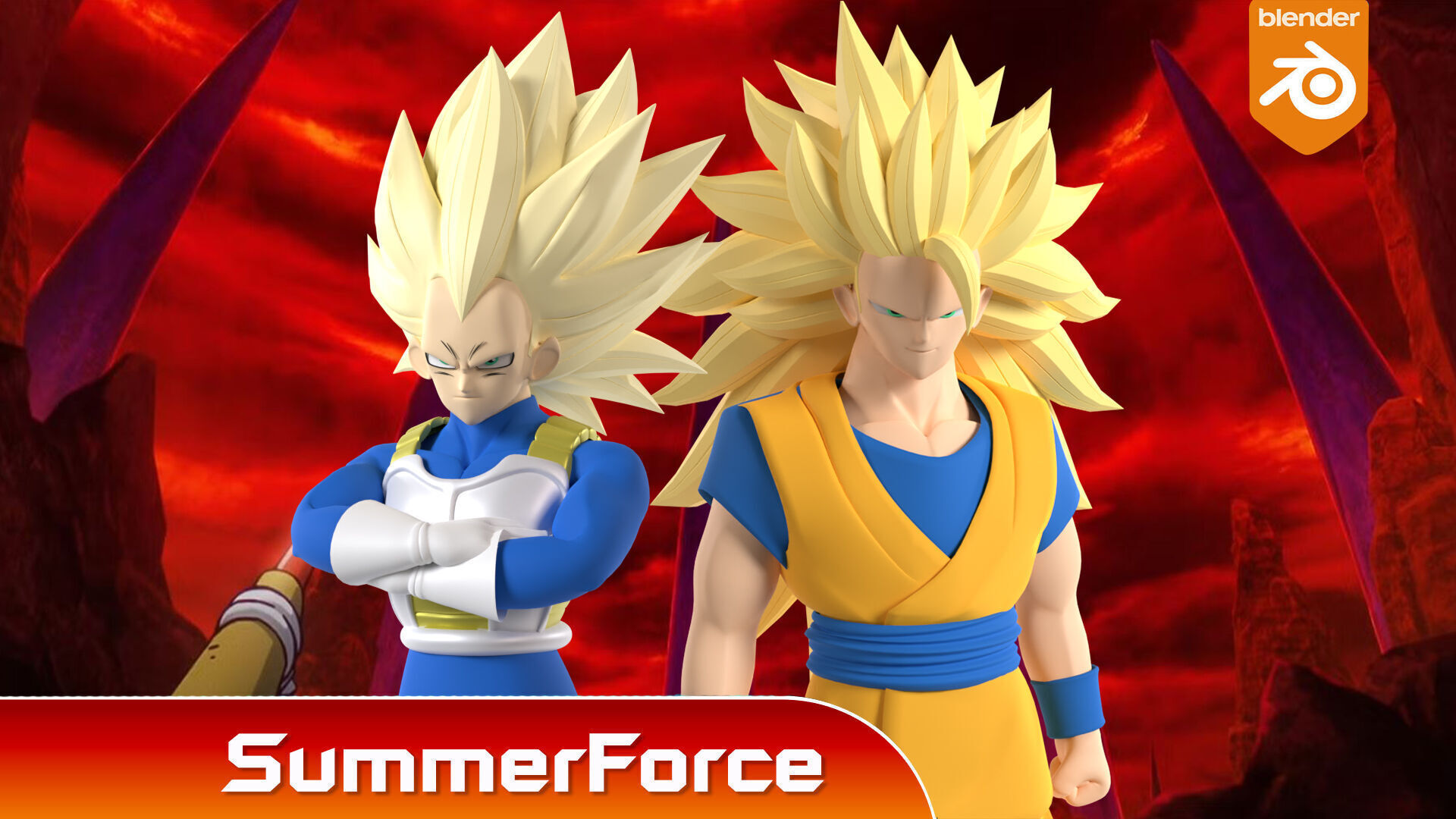 Goku Super Saiyan 3 - Dragonball Daima 3D model_3