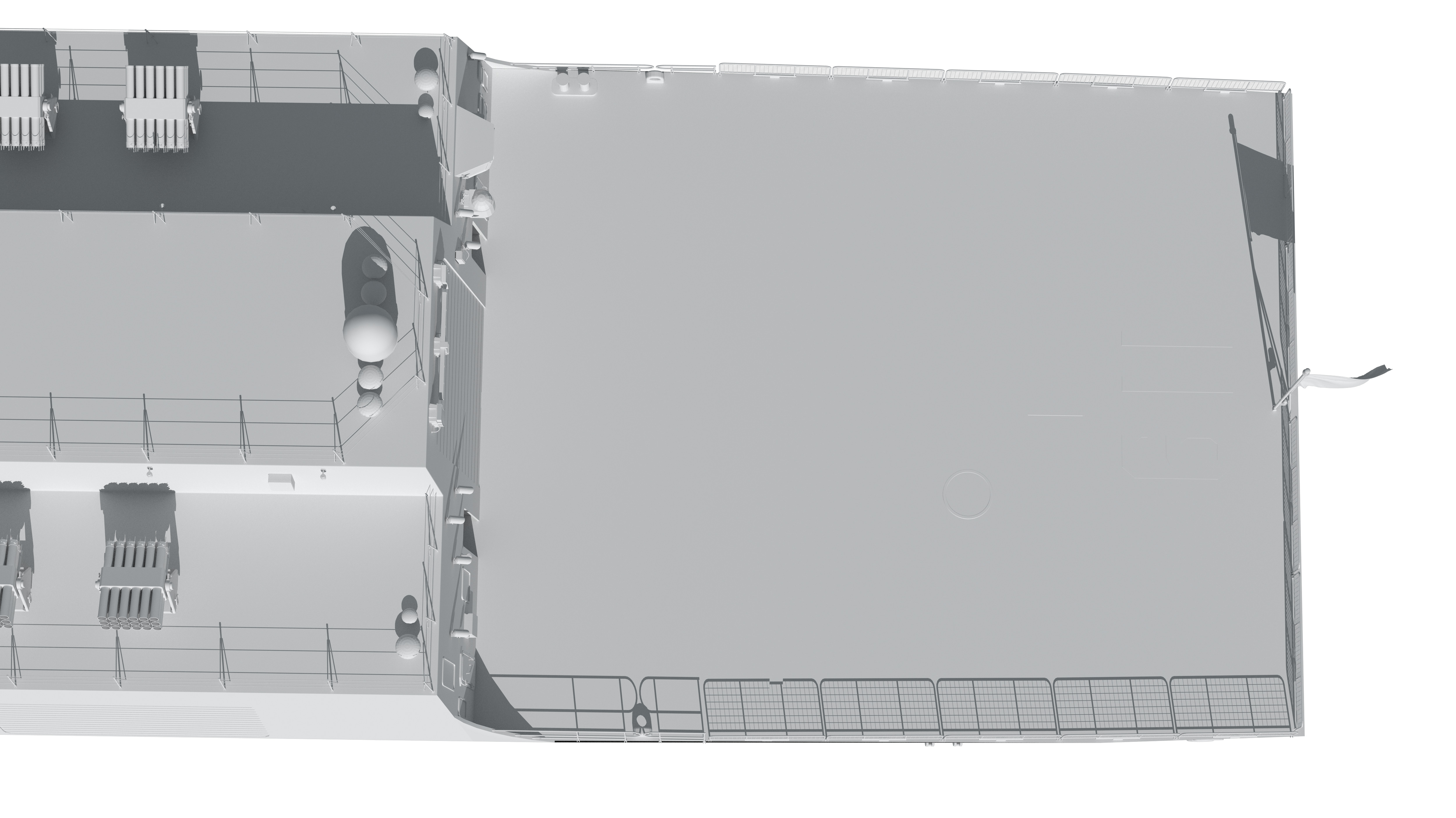 China Navys 052D Missile Destroyer 3D model_53