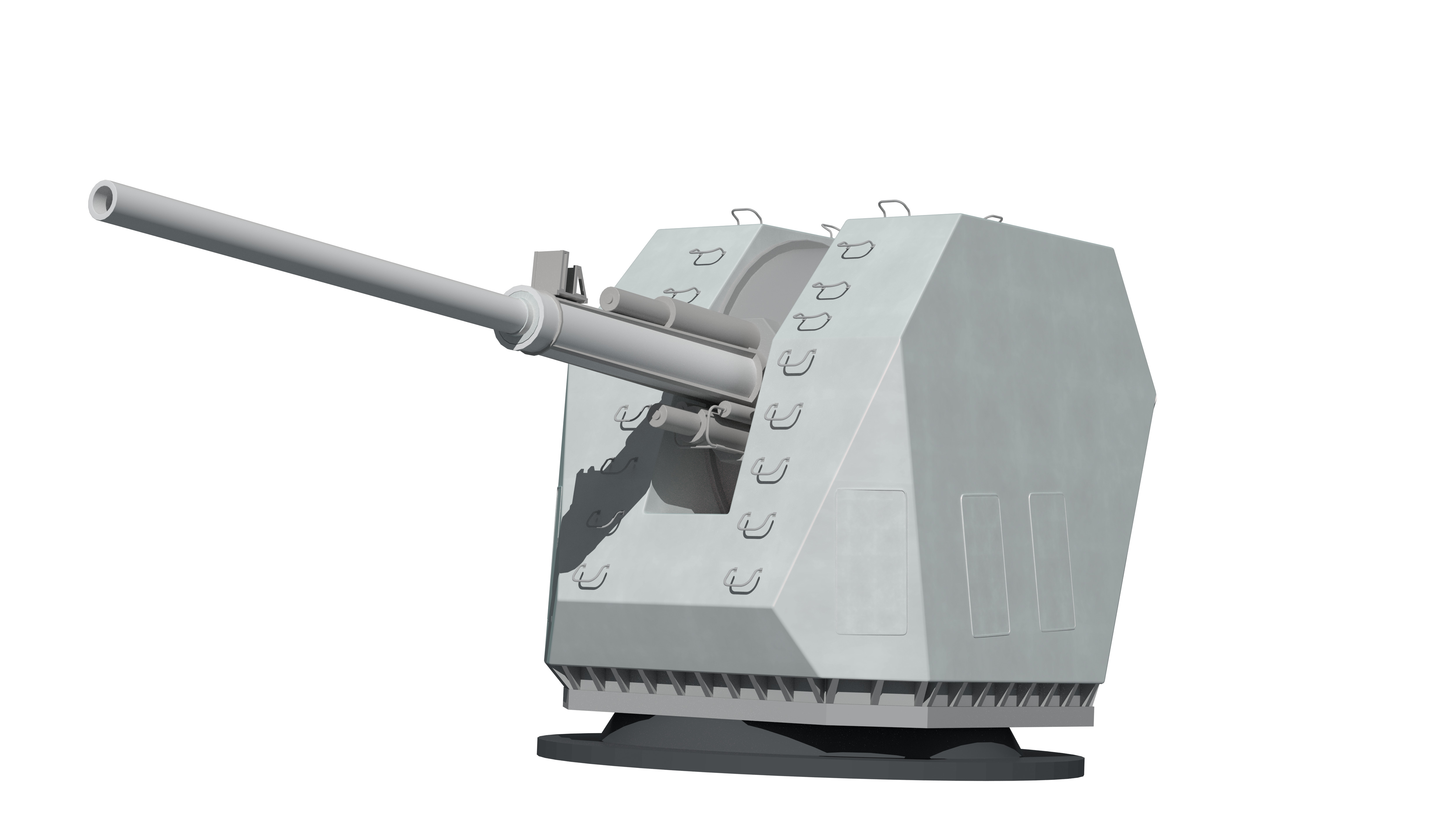 China Navys 052D Missile Destroyer 3D model_27