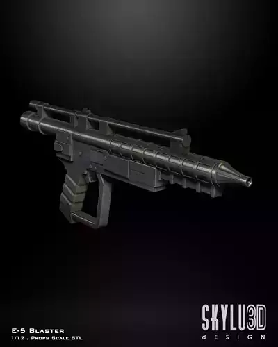 E-5 Blaster 3d file bundle