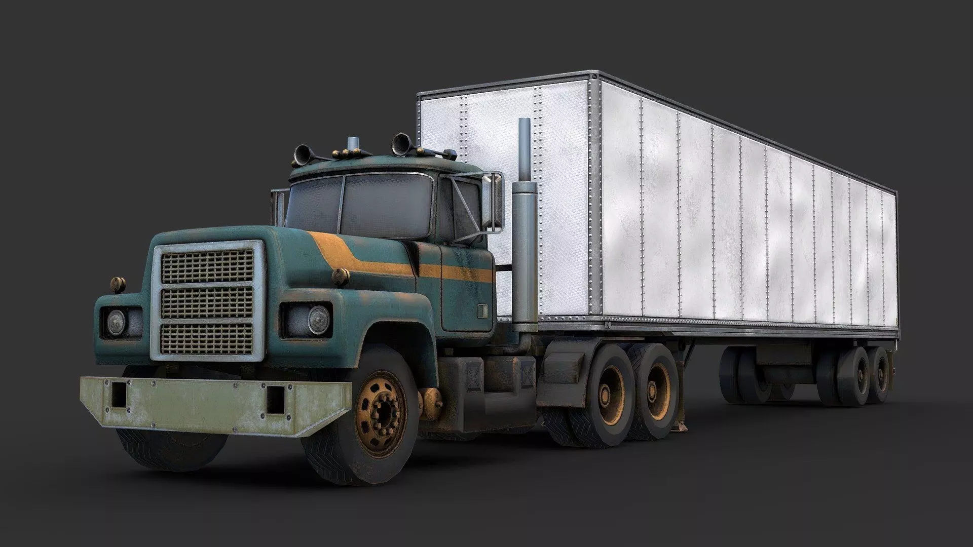 Next Generation Trucks Low-poly 3D model_0
