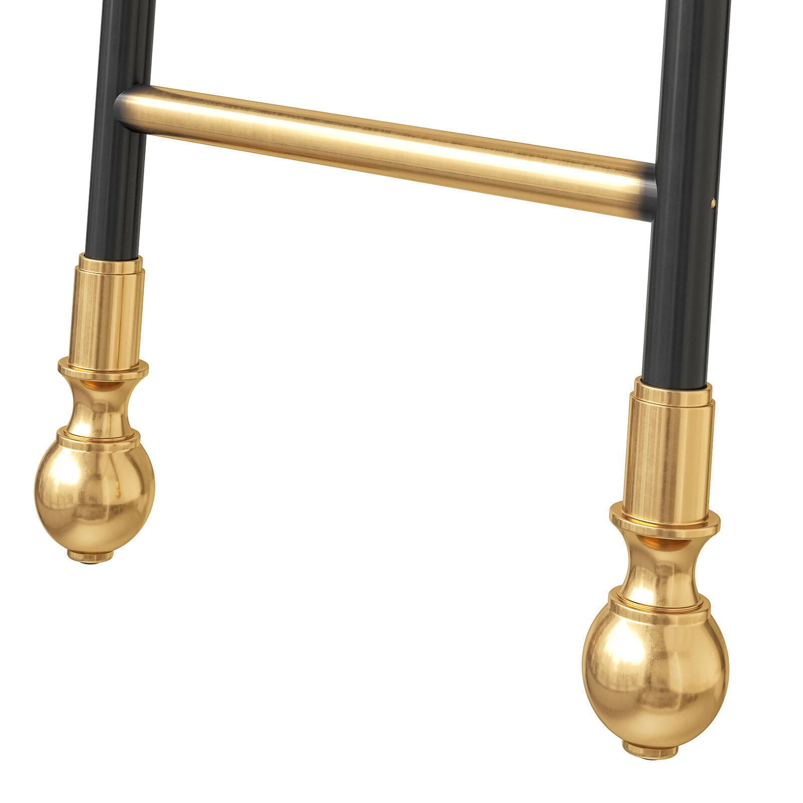 Andrew Nebbet Rolling Library Ladder 3D model_7