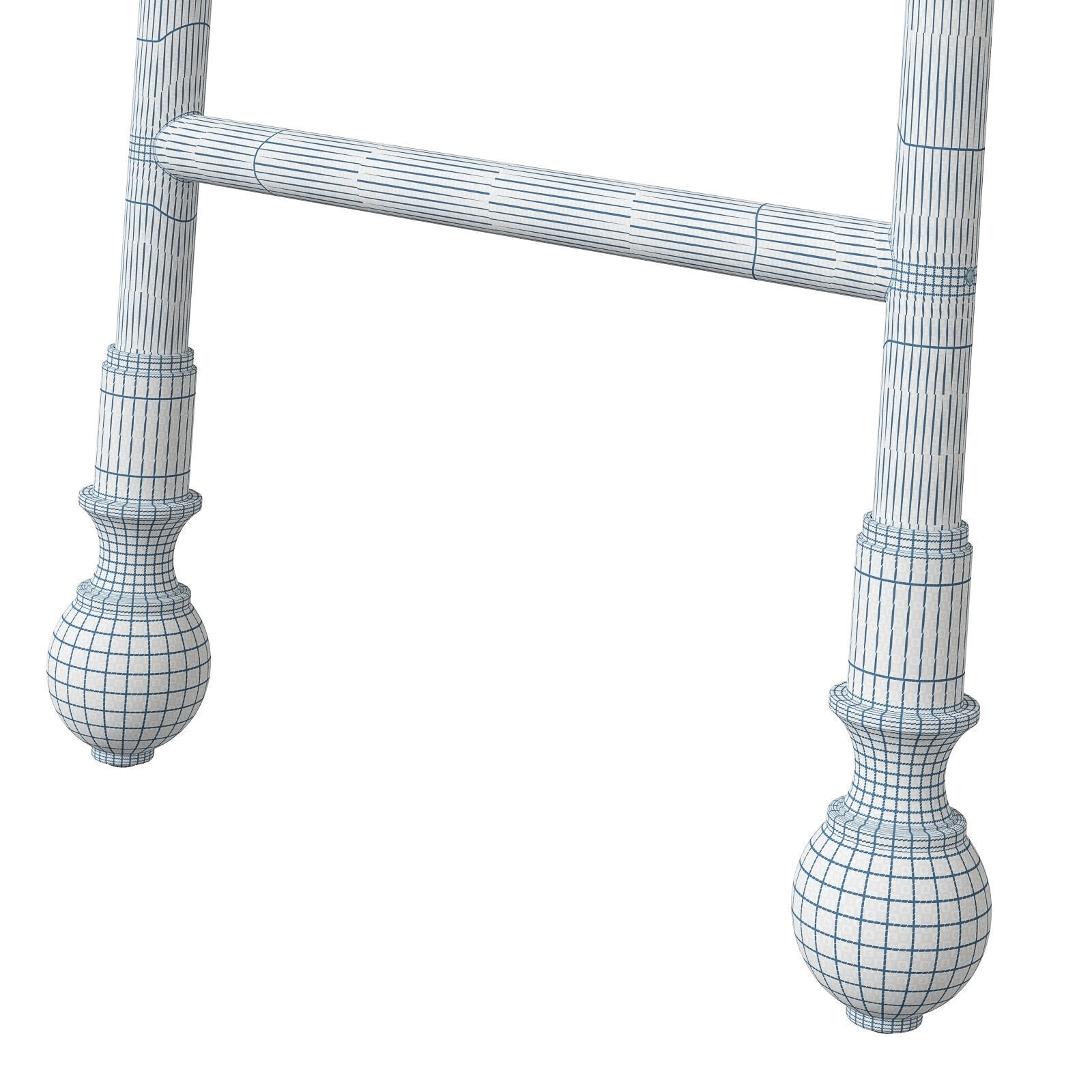 Andrew Nebbet Rolling Library Ladder 3D model_10