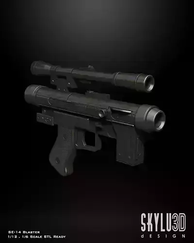 SE-14 Blaster Rifle Files Bundle