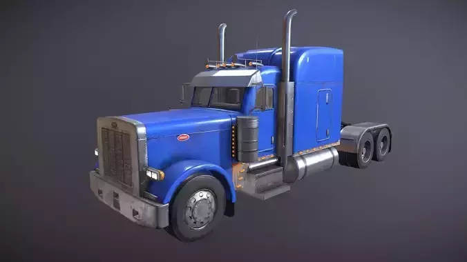 Next Generation Blue Big Head Truck