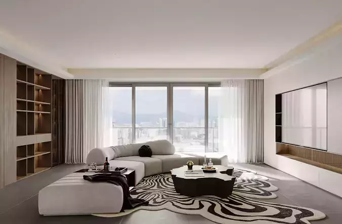 Apartment interior scenes       