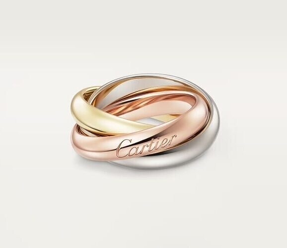 Cartie Trinity ring large model 3D print model
