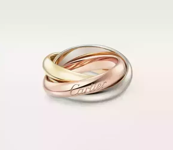 Cartie Trinity ring large model